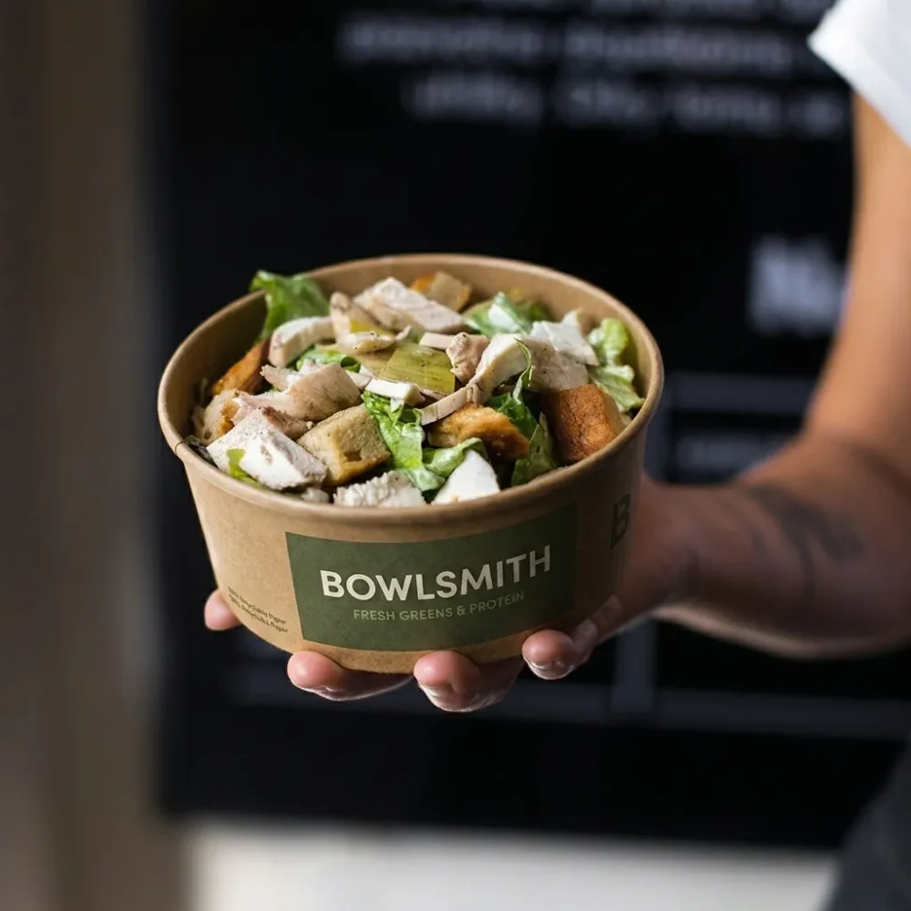 Salatschalen & Boxen rund Kraft